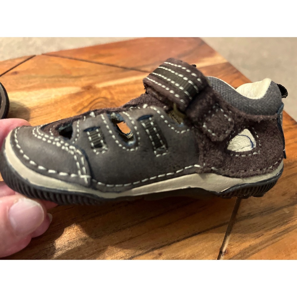 Stride Rite Brown Kids Sneakers